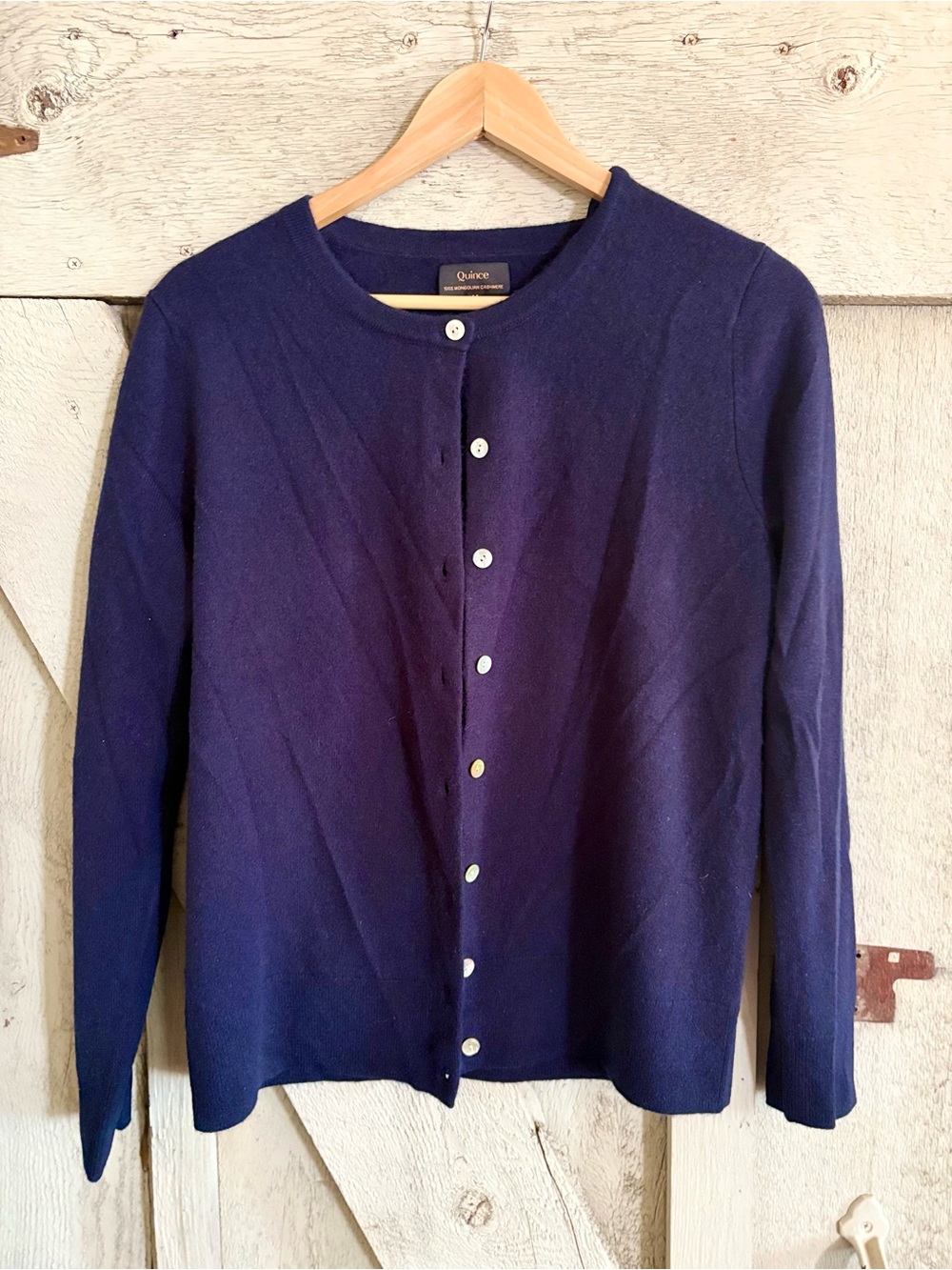Quince Mongolian Cashmere Cardigan Sweater